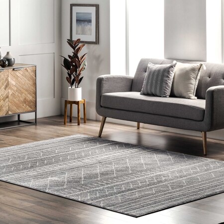 Nuloom Ryden Moroccan Geometric Trellis Area Rug 5ft x 8ft ACSD07A-508